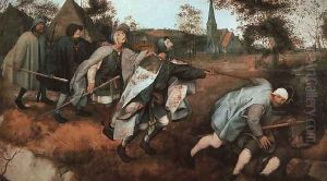 The Parable of the Blind Leading the Blind by Pieter the Elder Bruegel