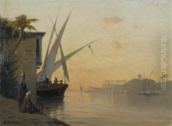 View Of The Nile And Cairo In Thebackground. - view 1