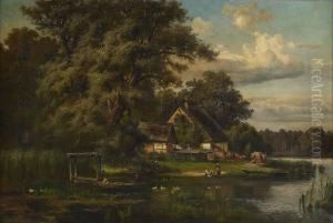 Lantgardsidyll by Hugo Veit