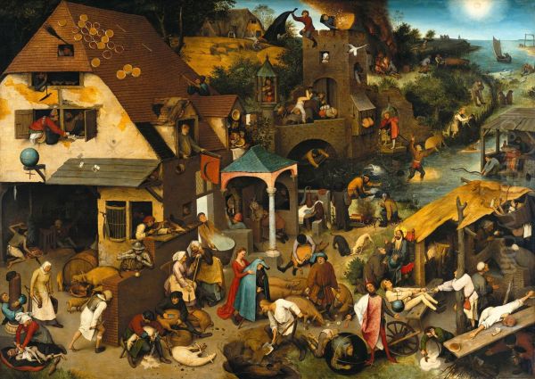 Netherlandish Proverbs 1559 - view 1