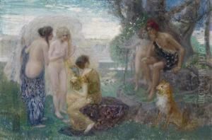 The Judgement Of Paris by Eduard Veith
