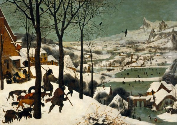 The Hunters in the Snow (Winter) 1565 - view 1