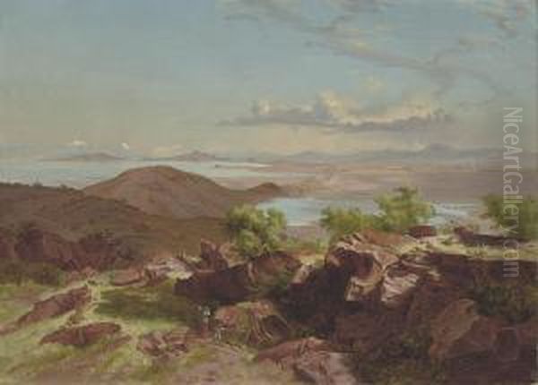 El Valle De Mexico Desde El Cerro De Santa Isabel - view 1