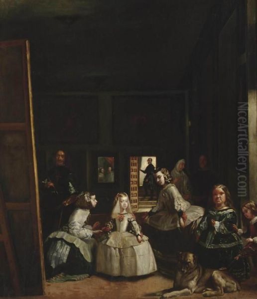 Rodriguez De Silva Y Velazquez Las Meninas - view 1