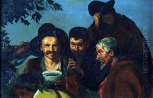 Peasants by Diego Rodriguez de Silva y Velazquez