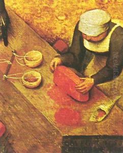 Children's Games (detail 13) 1559-60 by Pieter the Elder Bruegel