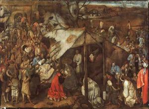 The Adoration of the Kings 1556-62 by Pieter the Elder Bruegel