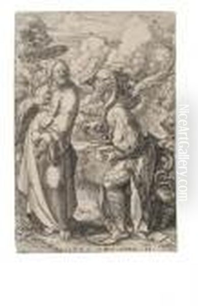 The Temptation Of Christ - view 1