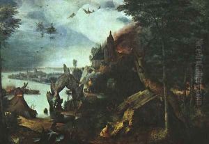 Landscape with the Temptation of Saint Anthony 1555-58