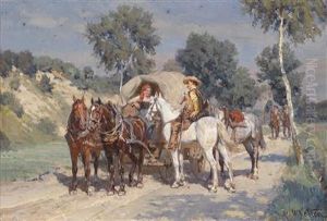 Encounter On The Country Road