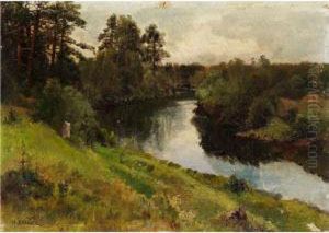 Flusslandschaft Flusslandschaft