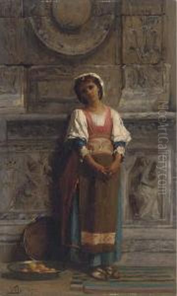 A Southern Italian Market Girl - view 1