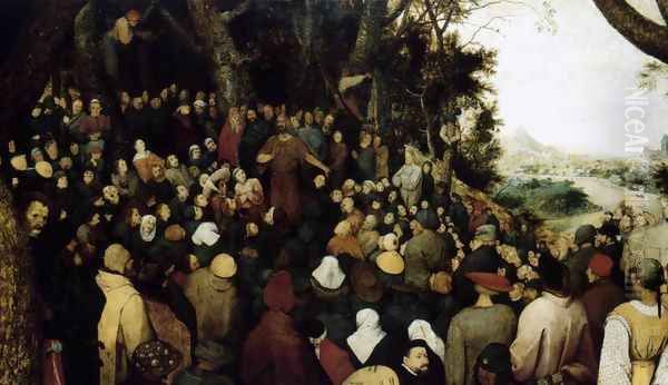 The Sermon of St John the Baptist (detail 3) 1566 - view 1