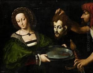 Salome With The Head Of Saint John The Baptist