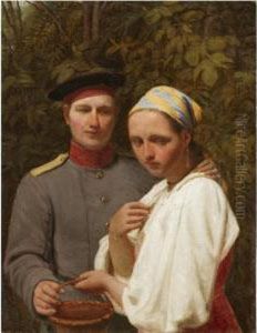 Soldier And Peasant Girl