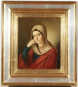 A Young Woman In Arepose