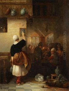 Tavern Scene by Camille Vennemann