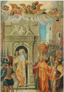 A Scene From The Life Of John Chrysostom by Spyridon Ventouras