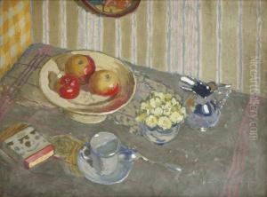 Nature Morte Au Compotier by Ernest Ventrillon