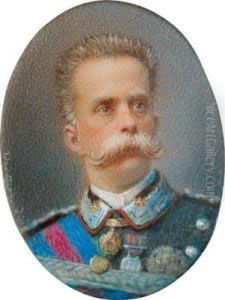 Portrait Miniature by Domenico Ventura