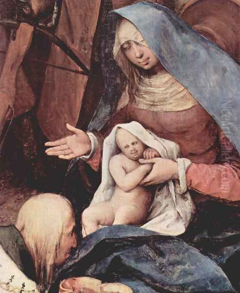Adoration of the Magi, detail 2 - view 1