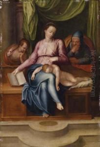 Madonna Del Silenzio by Marcello Venusti