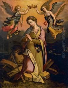 Santa Caterina D'alessandria by Marcello Venusti