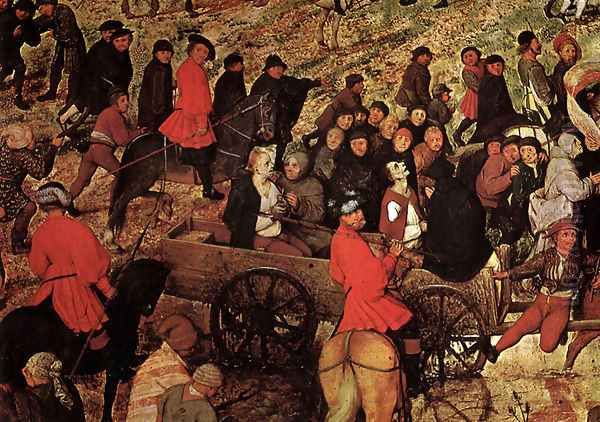 The Procession to Calvary [detail] II - view 1