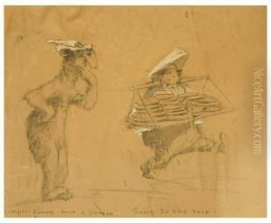 Simple Simon Met A Pieman by William Francis Frank Verbeck