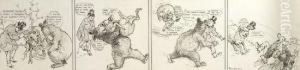 "bear Comic Strip" by William Francis Frank Verbeck