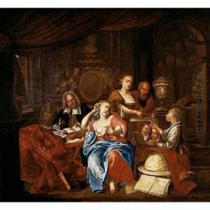 Alegoria De Las Ciencias by Franz Xavier Hendrick Verbeeck
