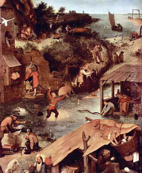 Netherlandish Proverbs (detail 2) - view 1