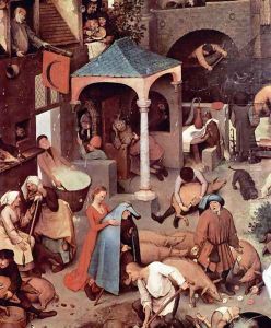 Netherlandish Proverbs (detail 1)