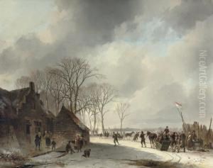 A Crowded Day On The Ice