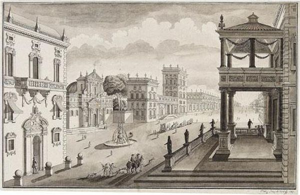 Ideale Stadtansicht - view 1