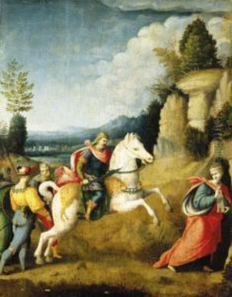 The Persecution Of Saint Barbara - view 1