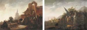 Daniel And The Babylonian Dragon; And The Meeting Of Abraham And Melchizedek