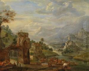 Eine Weite Flusslandschaft
