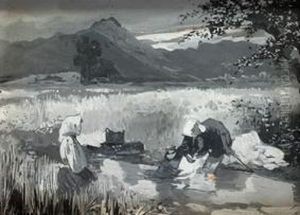 Lavanderas by Ricardo Verdugo Landi