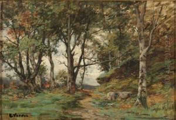 Paysage De Fontainebleau - view 1