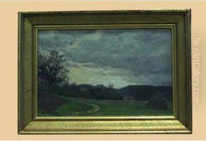 Campagne Au Crepuscule by Raymond Jean Verdun
