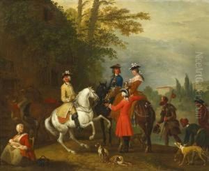 Rast Derjagdgesellschaft by Jan Peeter Verdussen