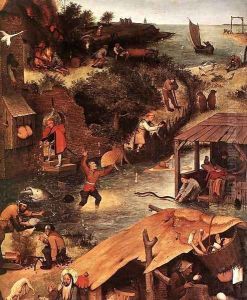 Netherlandish Proverbs (detail)