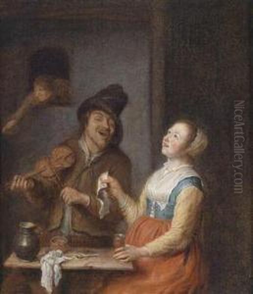 Tavern Scene by Pieter Harmensz Verelst