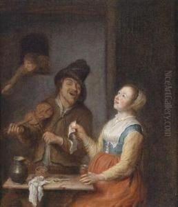 Tavern Scene by Pieter Harmensz Verelst