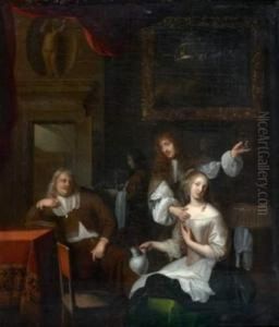 Une Joyeuse Compagnie by Pieter Harmensz Verelst