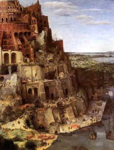 The Tower of Babel (detail)