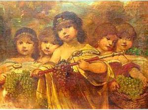 Putti Nel Vaso by Zoltan Veress