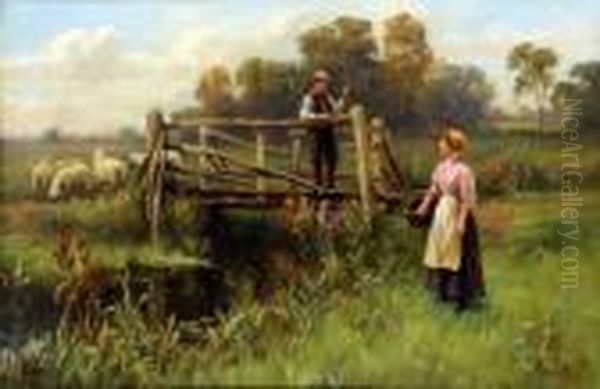 Meeting By The Brook - view 1