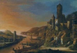 Castello In Riva A Un Fiume